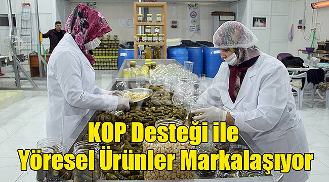 KOP Desteği ile Yöresel Ürünler Markalaşıyor