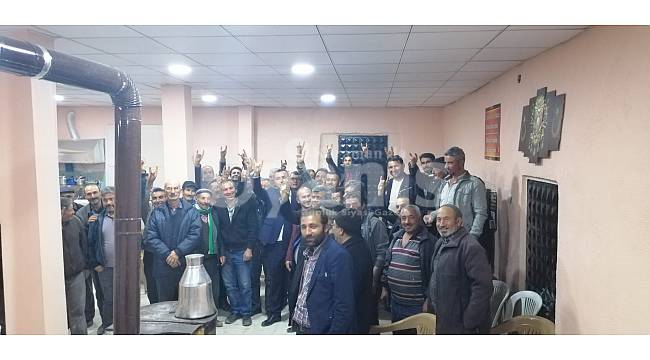 MHP Teşkilatı’nın Güldere (Gödet) köy ziyareti