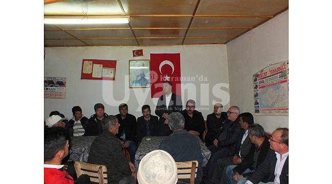 MHP Teşkilatı’nın Kavaközü köy ziyareti