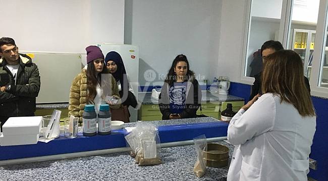 Öğrencilerden Ziraat Odasına Ziyaret