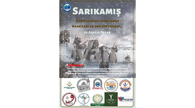 Sarıkamış Şehitleri Karaman'da Anılacak