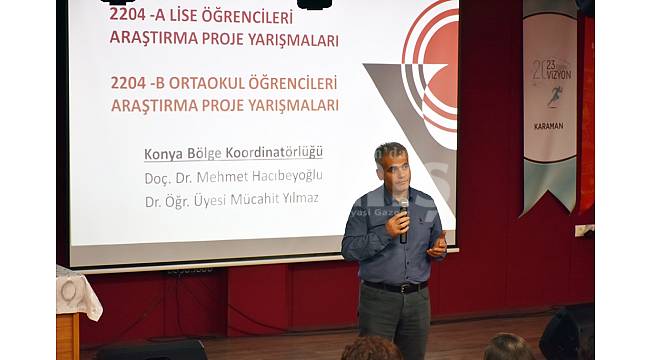 “TÜBİTAK Araştırma Projeleri Yarışması” Bilgilendirme Toplantısı Yapıldı