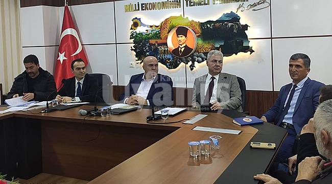 Yaban Domuzuyla Etkili Mücadele İçin Toplantı Yapıldı