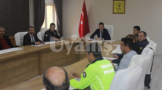 2019-2020 Kış Tedbirleri Toplantısı Yapıldı