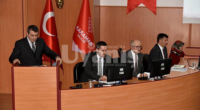 2019 Yılı Yatırımları Değerlendirildi