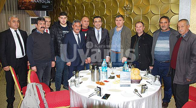 Başkan Kalaycı Minibüsçüler Kooperatifi Esnafıyla Buluştu