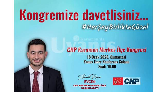 CHP Merkez İlçe Kongre Tarihi Belli Oldu