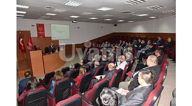 İl İdare Şube Başkanları Toplantısı Yapıldı
