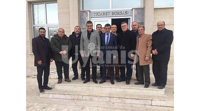 İyi Parti’den Ticaret Borsasına Ziyaret