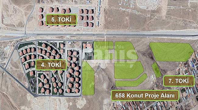 Karaman'da 6. ve 7. TOKİ'lerin Yeri Belli Oldu