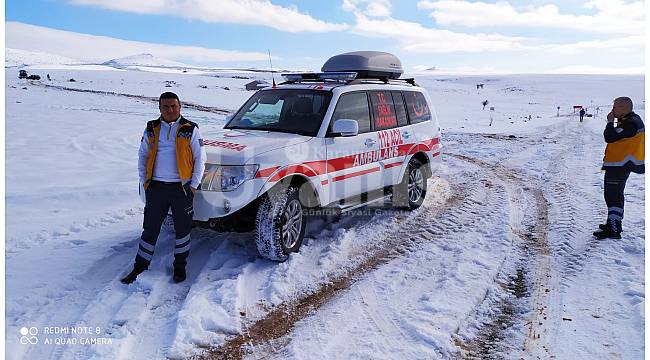 Karaman'da 7 saatlik kurtarma operasyonu