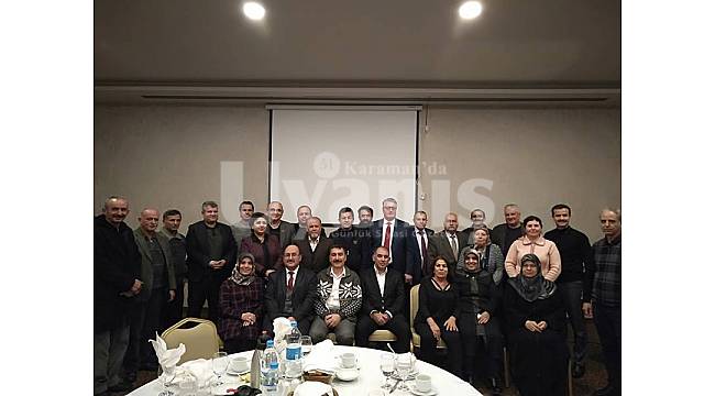 Karaman Ticaret Lisesi mezunları arabaşı etkinliğinde bir araya geldi