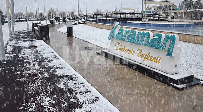 Karaman yeni bir yağışlı sisteminin etkisine giriyor