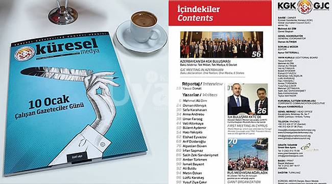 KGK’nın ‘Küresel Medya Dergisi’ çıktı