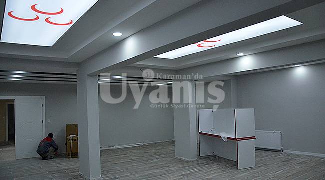 MHP Binası Modern Görünüme Kavuşuyor