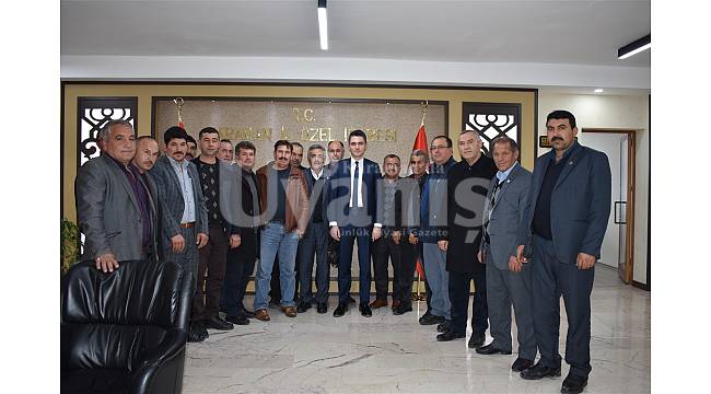 Özel İdaresi Genel Sekreter Çakır, Köy Muhtarları İle Bir Araya Geldi