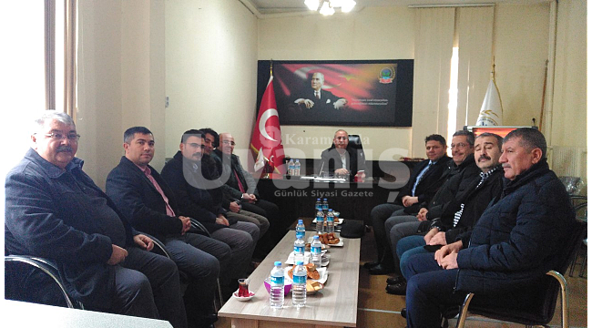 Tarım İl Müdürlüğü'nden Sulama Kooperatifleri Birliği'ne Ziyaret