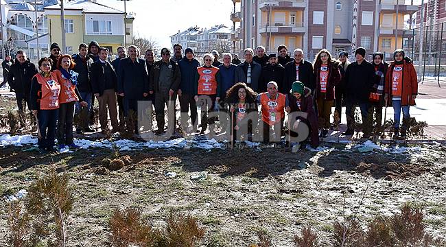 Toprak Dede Anısına Fidanlar Toprakla Buluştu