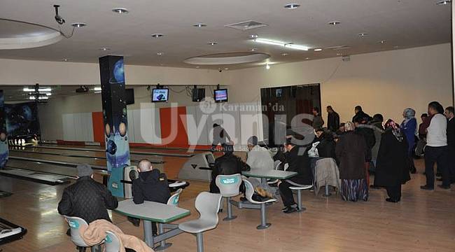 TRSM danışanları bowling oynayarak eğlendi