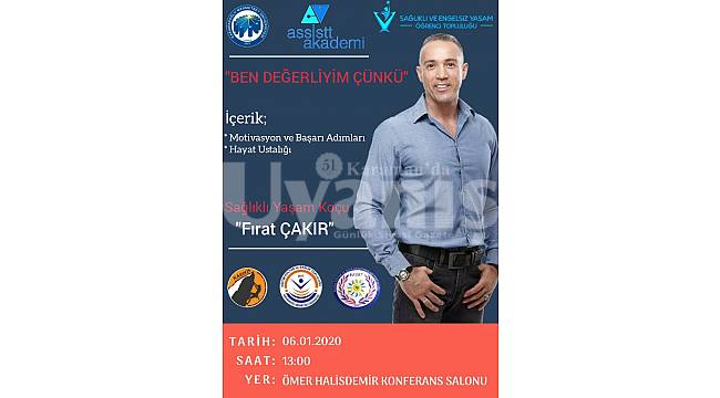 Ünlü yaşam koçu Karaman'da seminer verecek