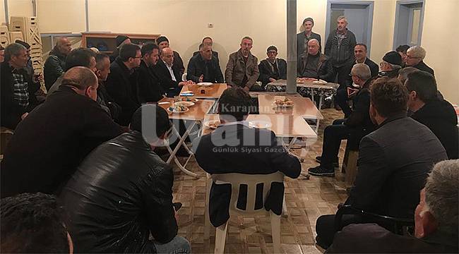 AK Parti'den o bölgede yaşayan köylülere müjde
