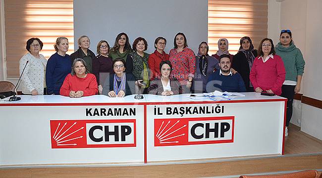 CHP İlçe Kadın Kolları Olağan Kongresi yapıldı