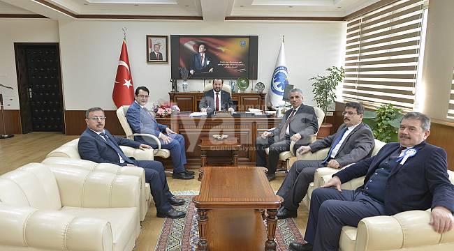 Defterdarlık Heyeti Rektör Akgül’ü Ziyaret Etti