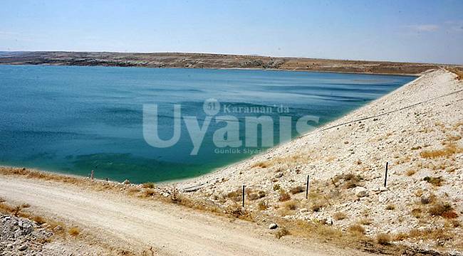 Karaman'da barajların doluluk oranı