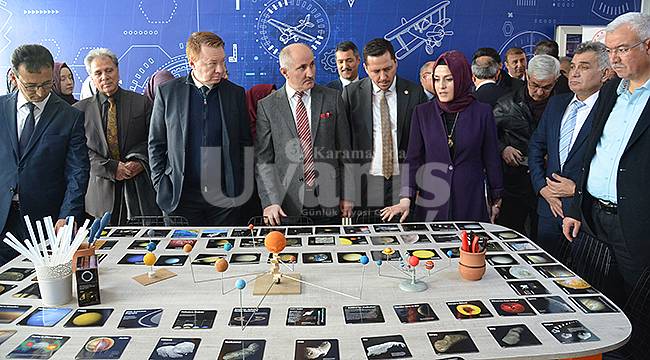 Karaman'da Havacılık ve Uzay Atölyesi Açıldı