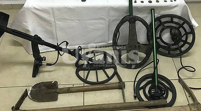 Karaman'da jandarmadan definecilere operasyon