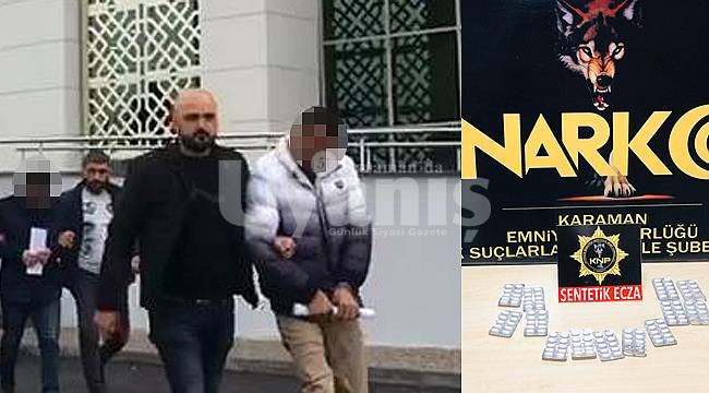 Karaman'da Uyuşturucu Operasyonu 3 Kişi Tutuklandı