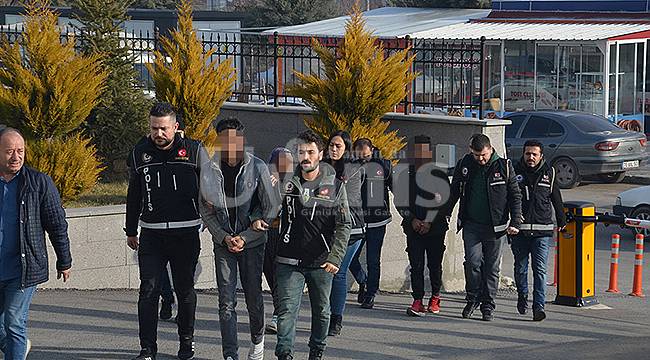 Karaman'da uyuşturucu operasyonunda 3 kişi tutuklandı