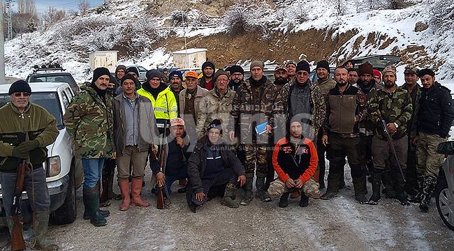 Karaman'da Yaban Domuzu Sürek Avları Düzenlendi