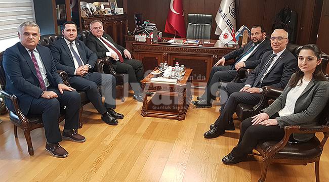 Karaman Heyetinden Türk Dil Kurumuna ziyaret