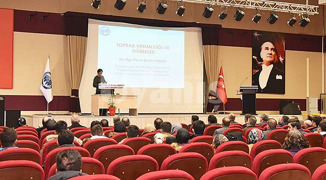 Karaman'ın Çiftçileri KMÜ'de Bir Araya Geldi