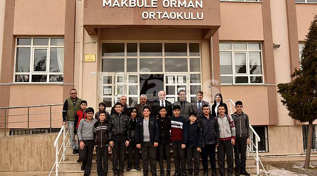 Makbule Orman Ortaokuluna ziyaret