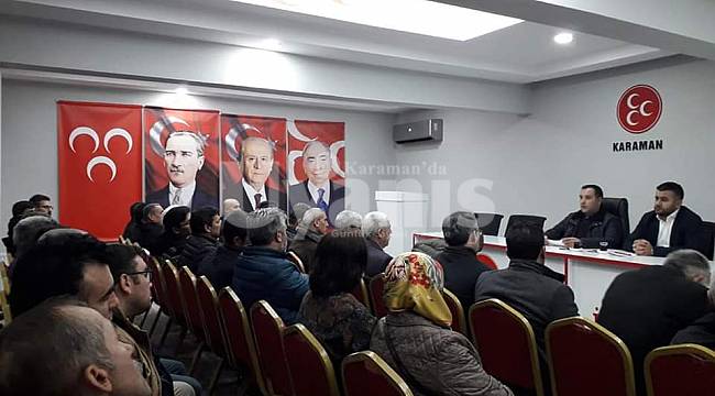 MHP yenilenen binasında ilk toplantısını yaptı