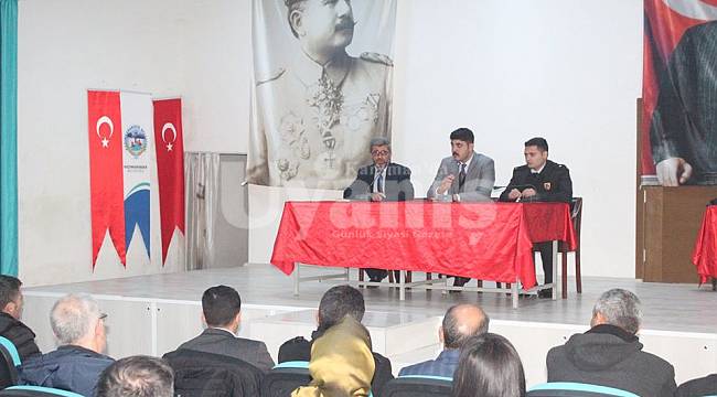 Muhtarlar ve Halk günü toplantısı yapıldı