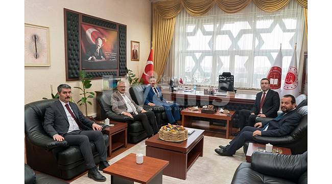 Rektör Akgül ve Başsavcı İşlek'ten Adalet Teşkilatına Ziyaret