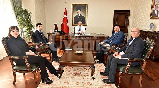 TÜİK Konya Bölge Müdüründen nezaket ziyareti
