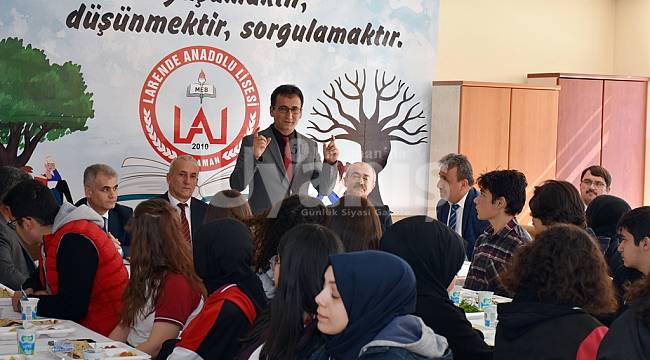 “Ülkemizi her alanda başarıya taşıyacak gençlere ihtiyacımız var”