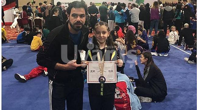 Wushu Kung Fu Şampiyonasında Karaman'a Türkiye Derecesi