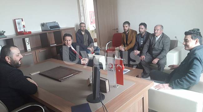 Yeniden Refah Partisi Karaman Teşkilatından nezaket ziyareti
