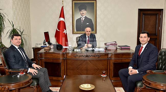 Ziraat Katılım Karaman Şubesi Yeni Yönetiminden Vali Meral’e Nezaket Ziyareti