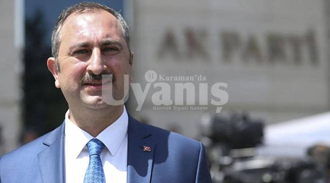 Adalet Bakanı Gül Karaman'a Geliyor