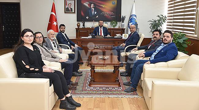 İl Başkanı Kağnıcı’dan Rektör Akgül’e Ziyaret