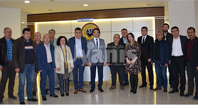 İyi Parti Yönetimi'nden Ticaret ve Sanayi Odasına Ziyaret