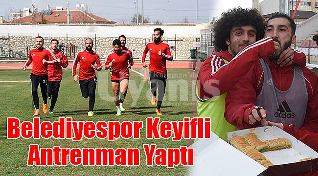 Karaman Belediyespor keyifli antrenman yaptı