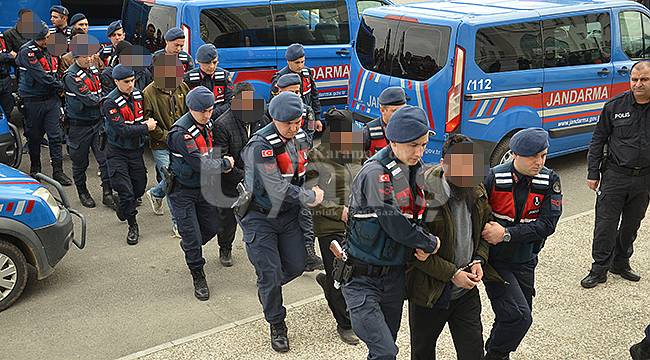 Karaman'da adliyeye sevk edilen 8 kişi serbest bırakıldı