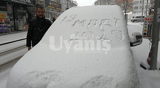 Karaman'da Mart kapıdan baktırır atasözü gerçek oldu